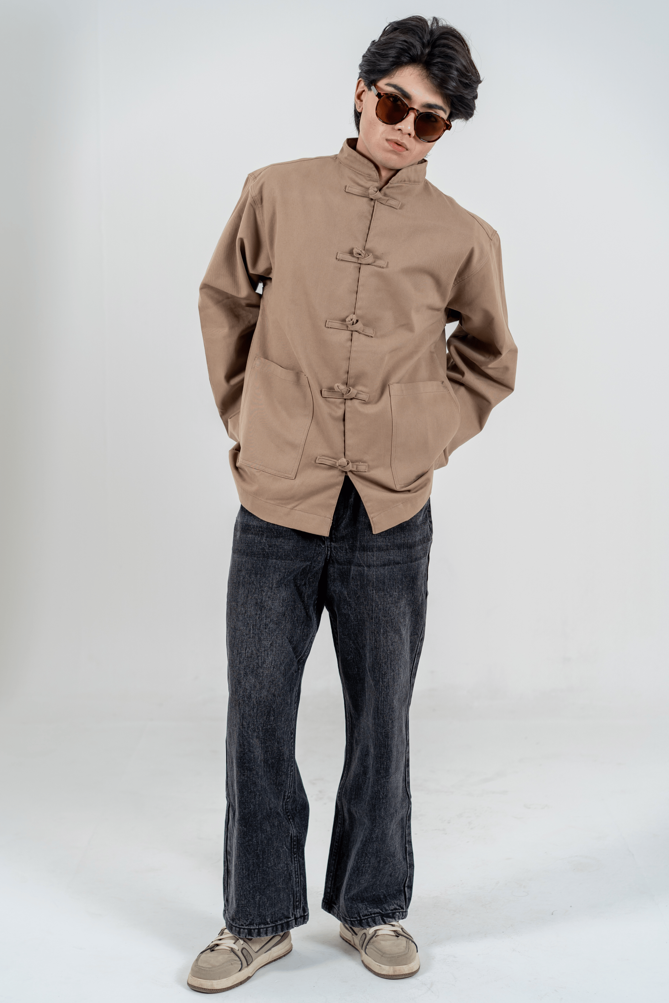Mad Koffee Elevate Shacket – Mocha