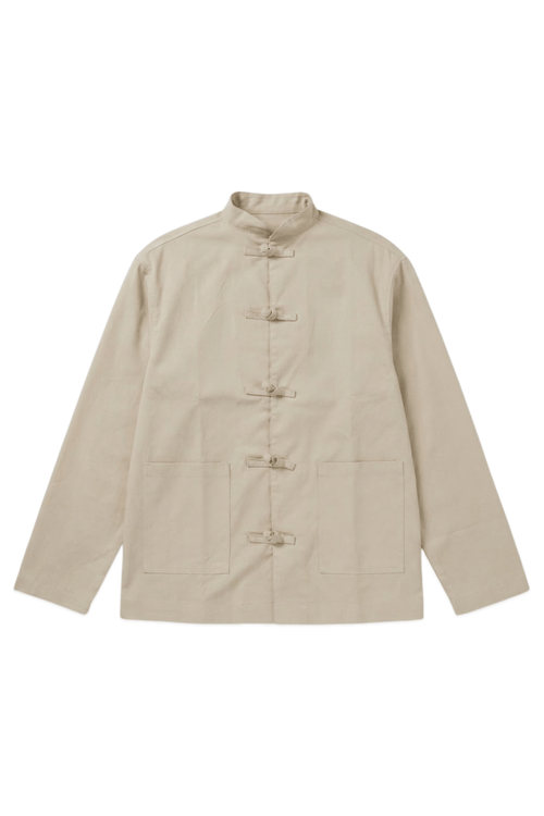 Load image 1 in gallery view. Mad Koffee Elevate Shacket – Oatmeal