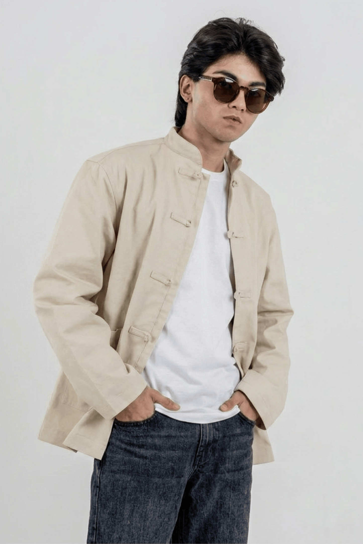 Mad Koffee Elevate Shacket – Oatmeal
