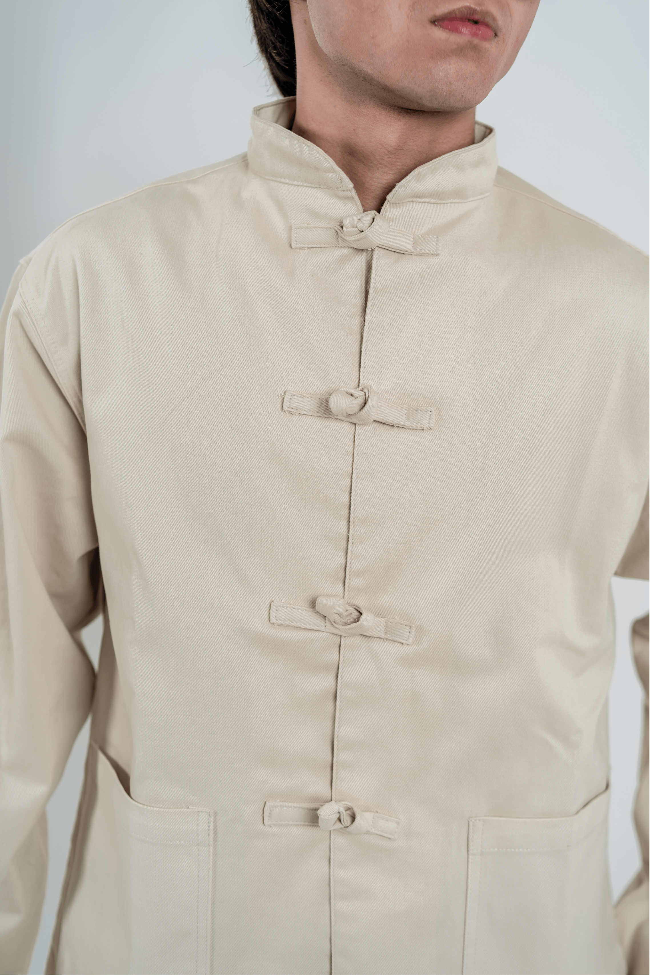 Mad Koffee Elevate Shacket – Oatmeal