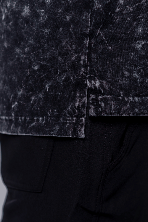 Load image 1 in gallery view. Mad Koffee Faded-Acid Oversized Tee - Black