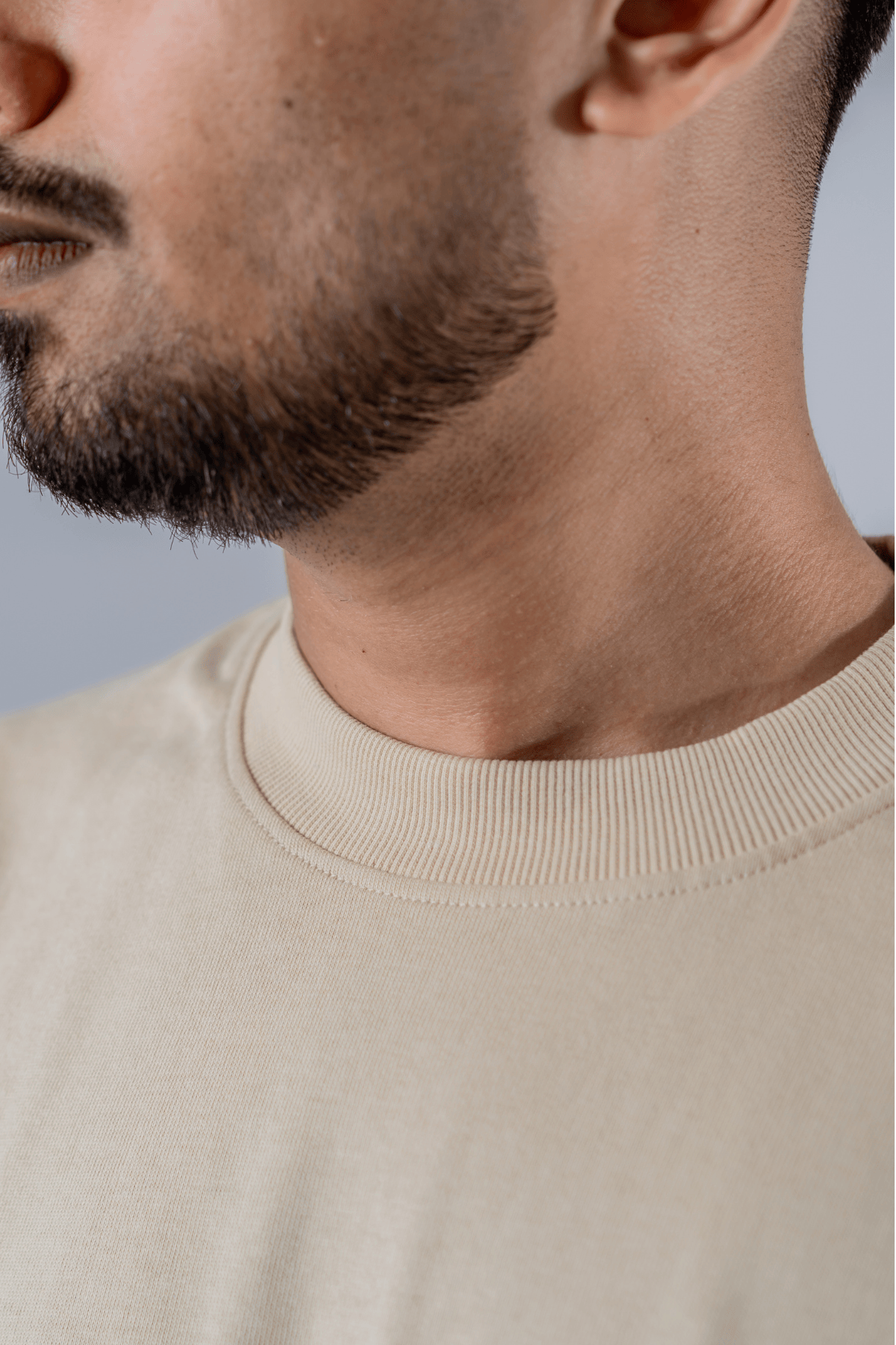 Mad Koffee Heavyweight Streetwear Oversized T-shirt - Beige