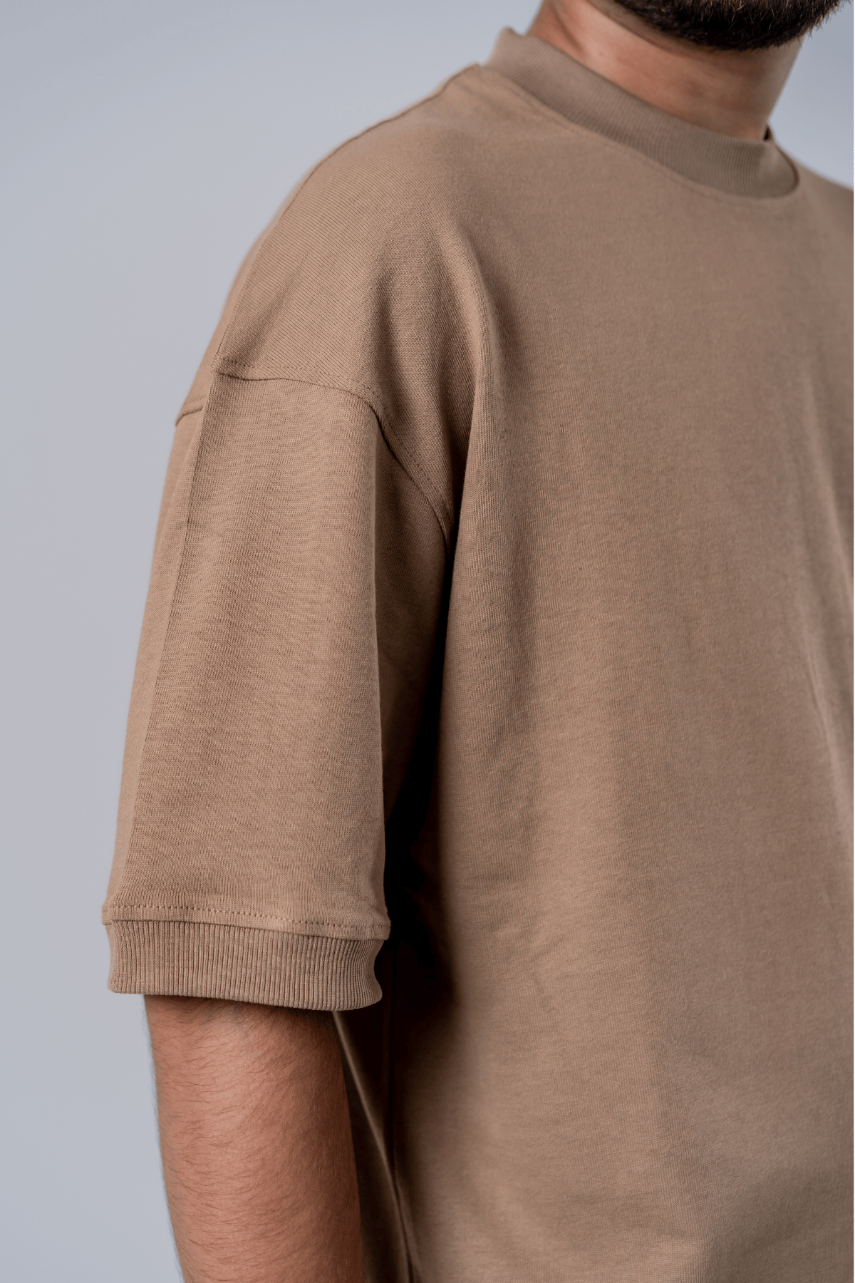 Mad Koffee Heavyweight Streetwear Oversized T-shirt - Mocha Brown