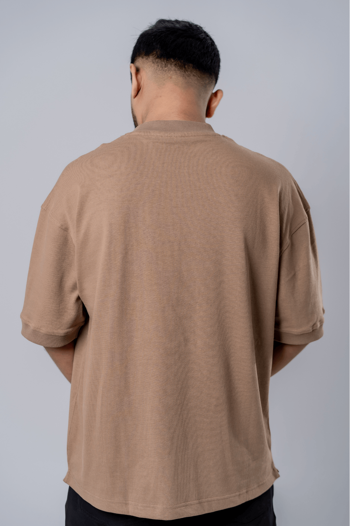 Mad Koffee Heavyweight Streetwear Oversized T-shirt - Mocha Brown