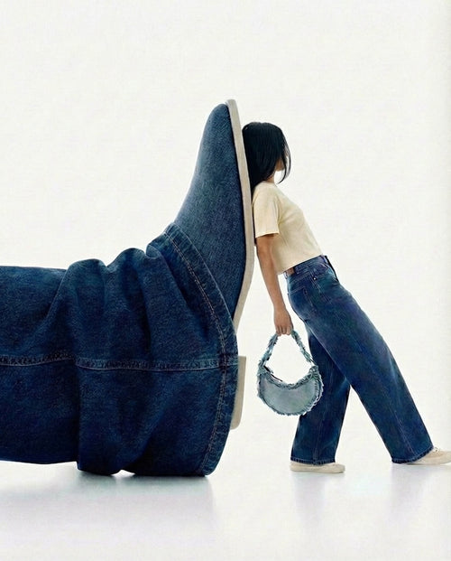 Load image 1 in gallery view. Mad Denim - Ink Spill