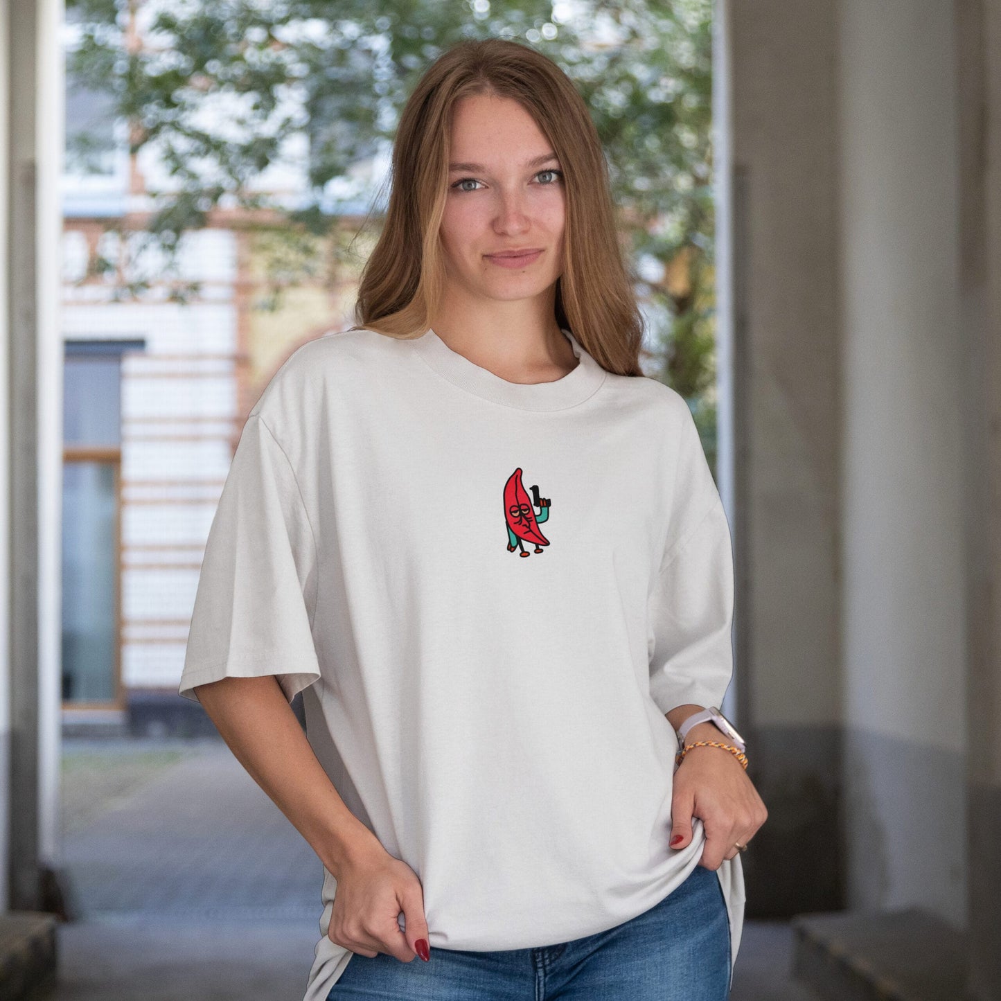 Mad Koffee I Hate You Too - Oversized Drop Shoulder T-shirt