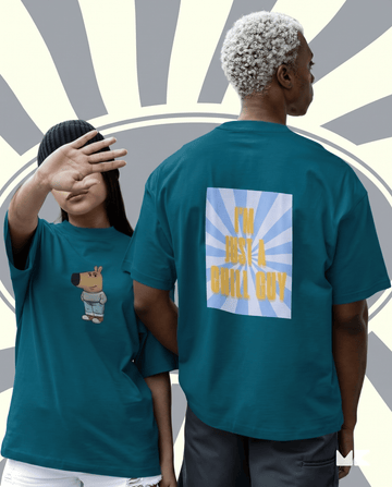 Mad Koffee Teal Green / 2XL I'm Just A Chill Guy - Oversized Drop Shoulder T-shirt