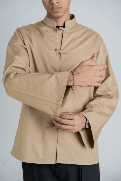 Load image 5 in gallery view. Mad Koffee Jackets Elevate Shacket – Beige