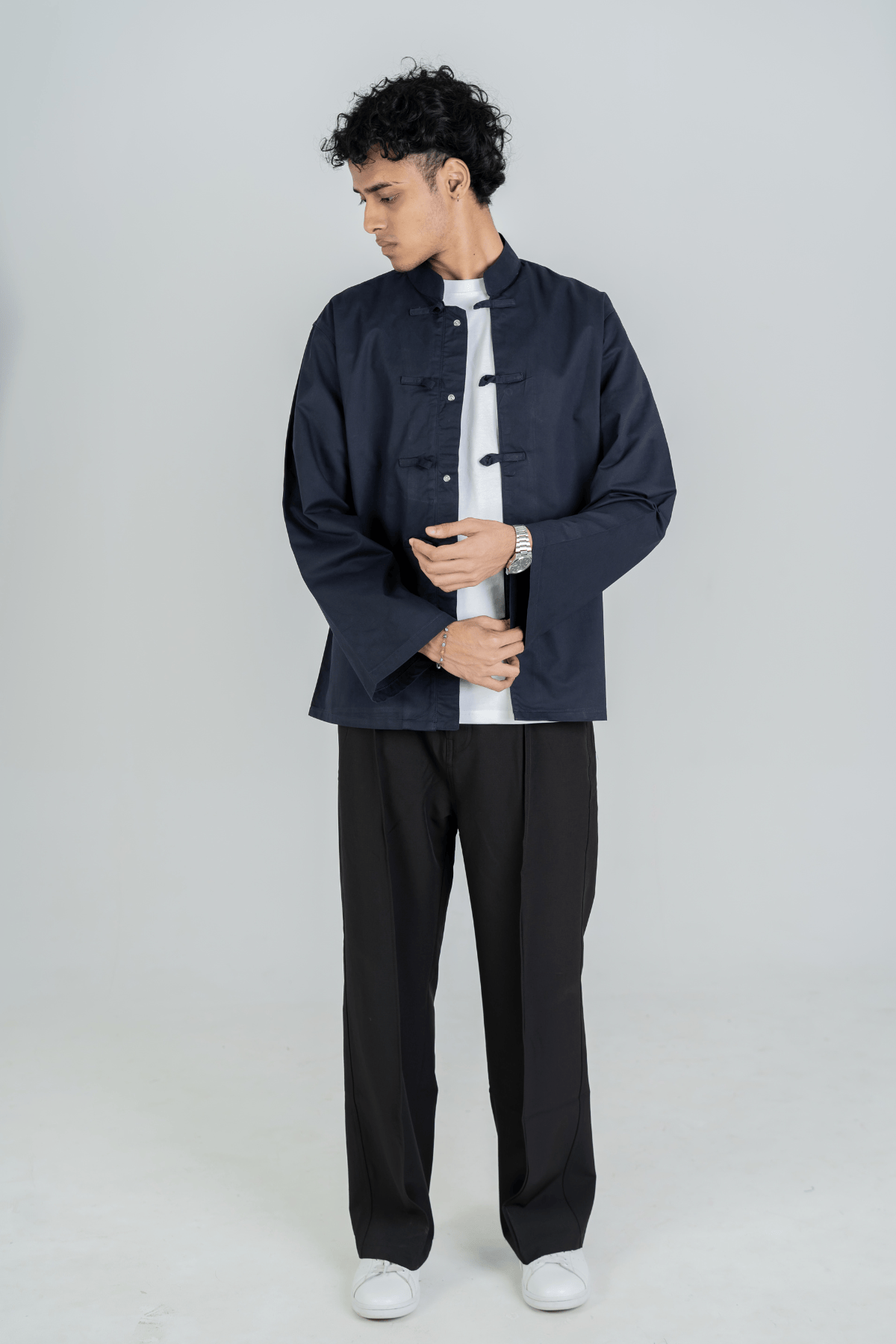 Mad Koffee Jackets Elevate Shacket – Midnight Blue