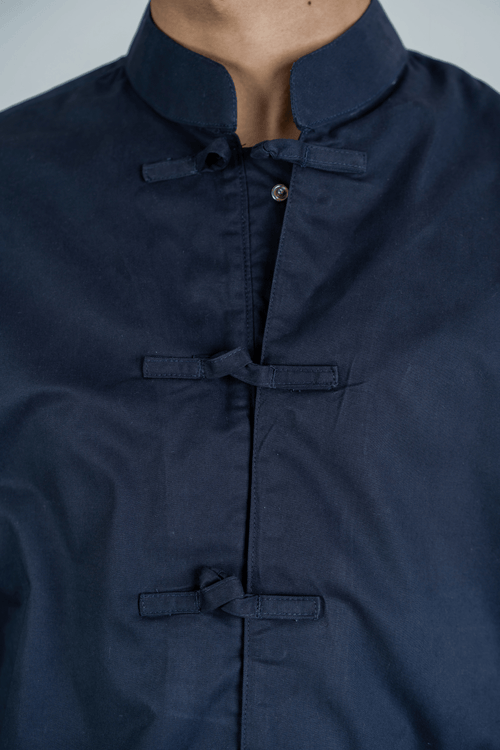 Load image 3 in gallery view. Mad Koffee Jackets Elevate Shacket – Midnight Blue