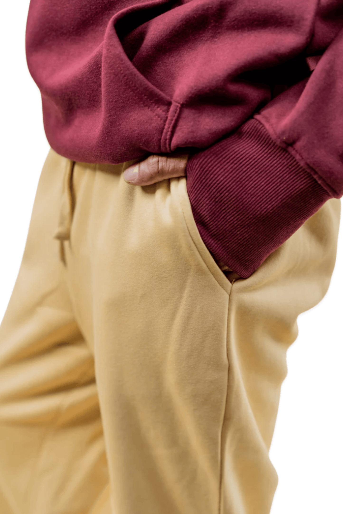 Mad Koffee Joggers Relaxed Fit Sweatpants - Beige