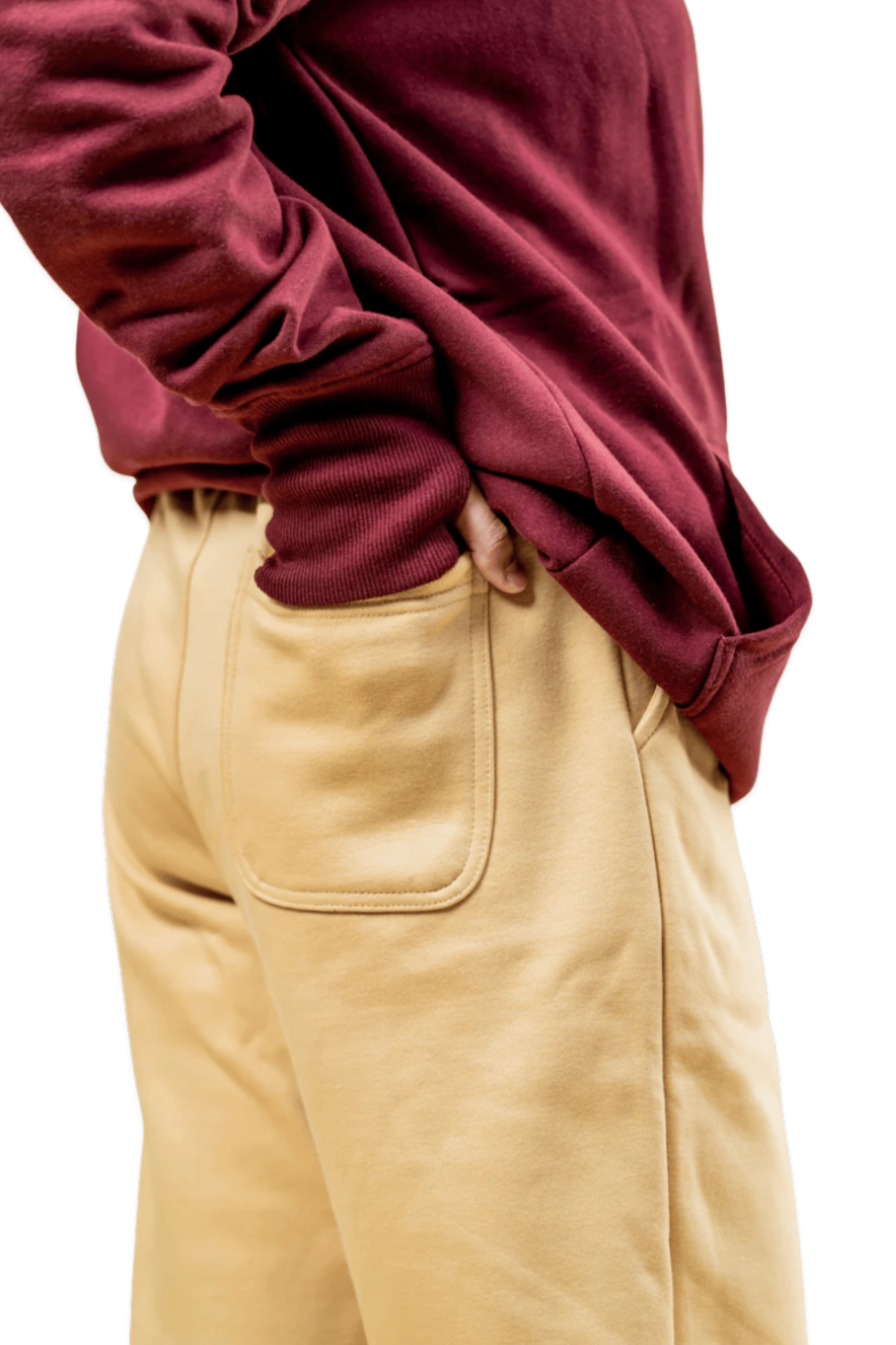 Mad Koffee Joggers Relaxed Fit Sweatpants - Beige