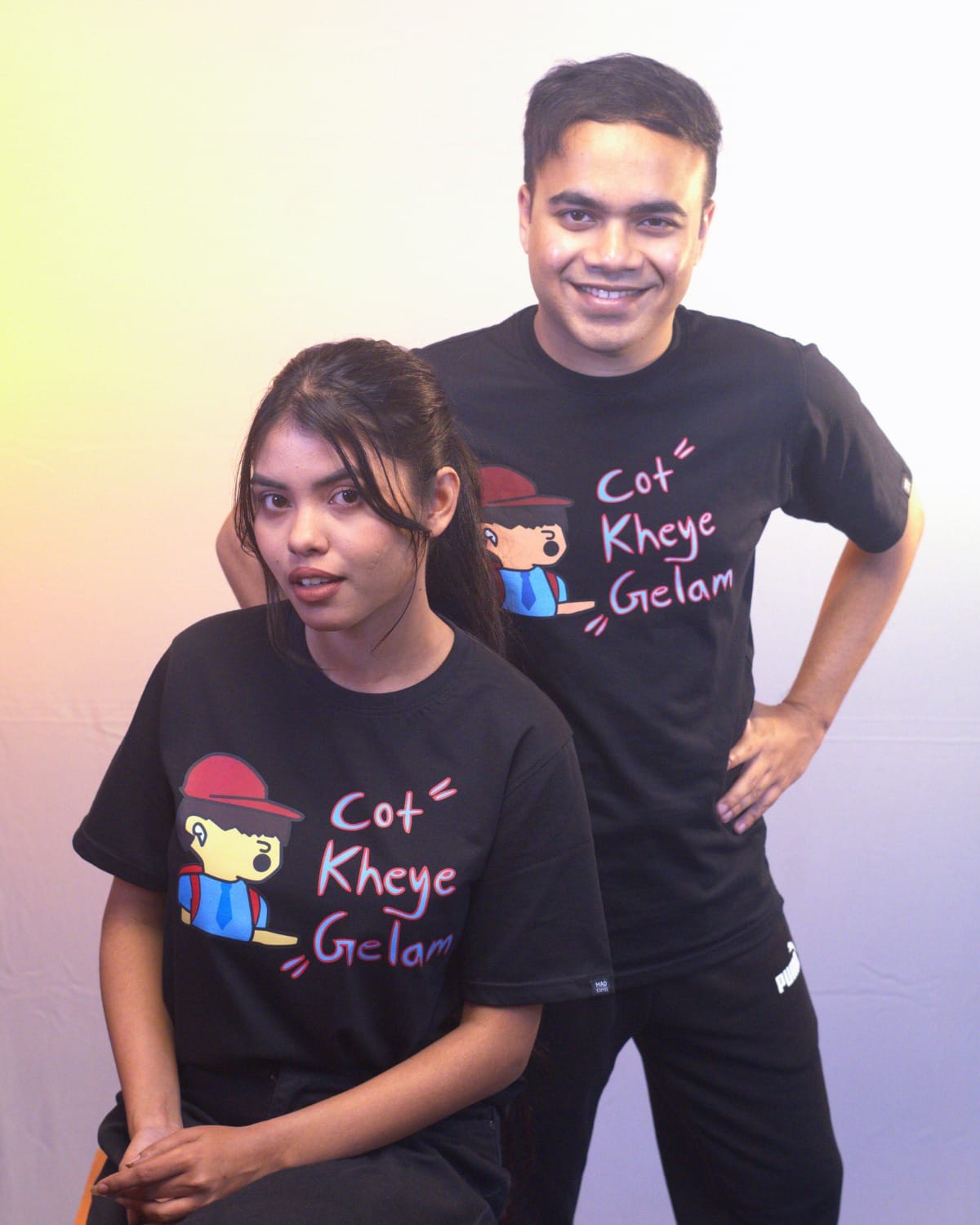 Mad Koffee Khaled Nur Merch Cot Kheye Gelam - Khaled Nur Official Merch | Regular Fit T-shirt