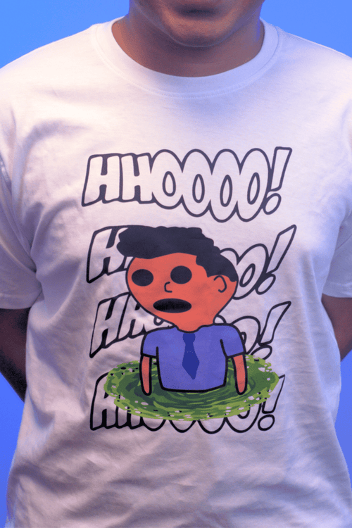 Load image 1 in gallery view. Mad Koffee Khaled Nur Merch Hoooo - Khaled Nur Official Merch | Regular Fit T-shirt