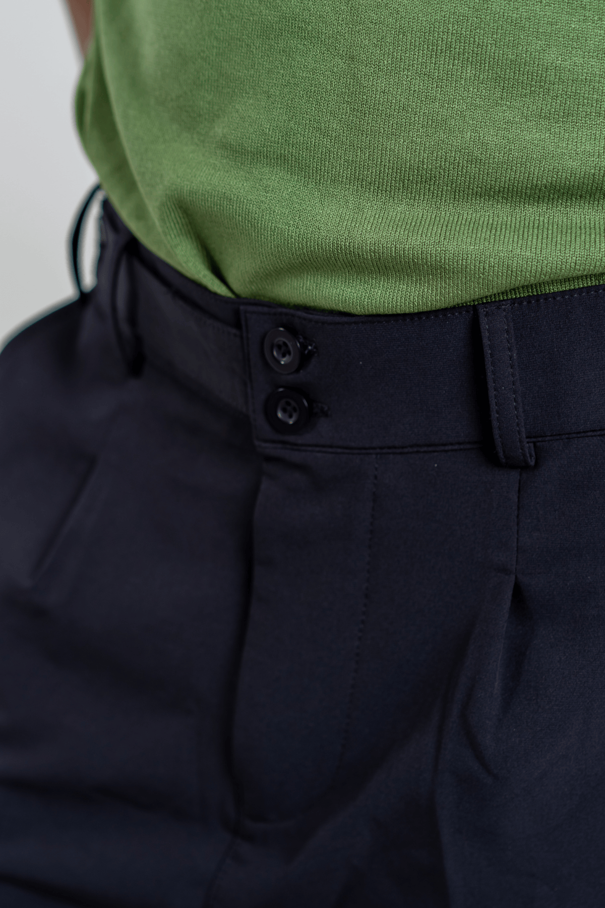 Mad Koffee Korean Pants - Black