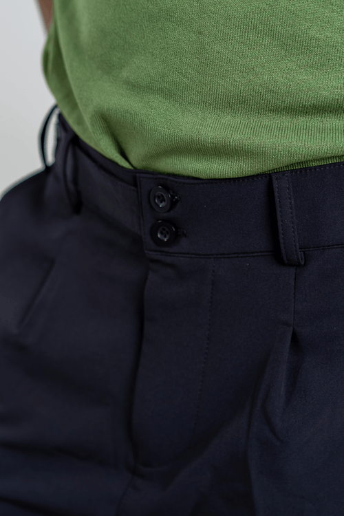 Load image 1 in gallery view. Mad Koffee Korean Pants - Black