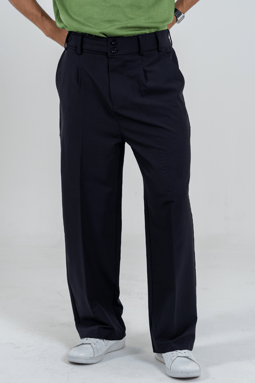Load image 1 in gallery view. Mad Koffee Korean Pants - Black
