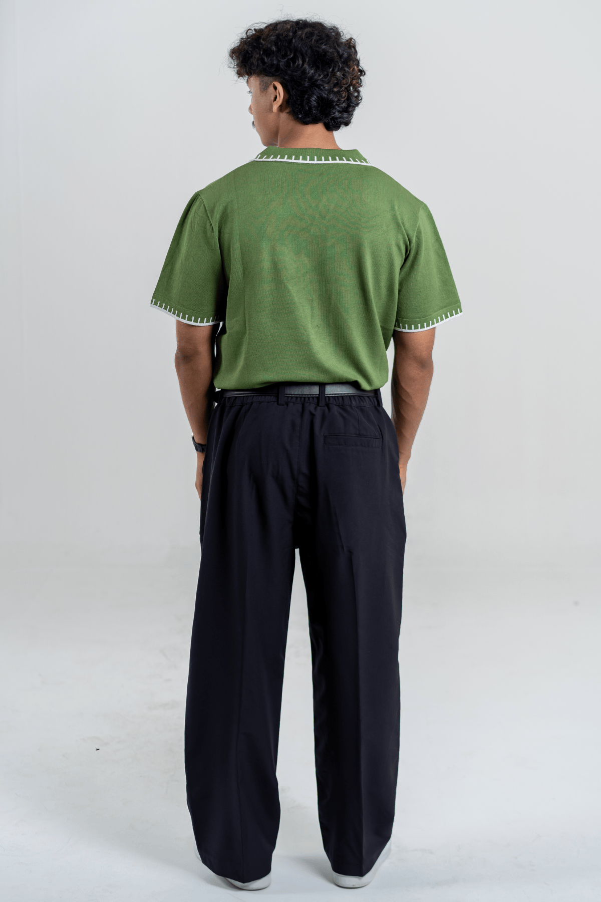 Mad Koffee Korean Pants - Black