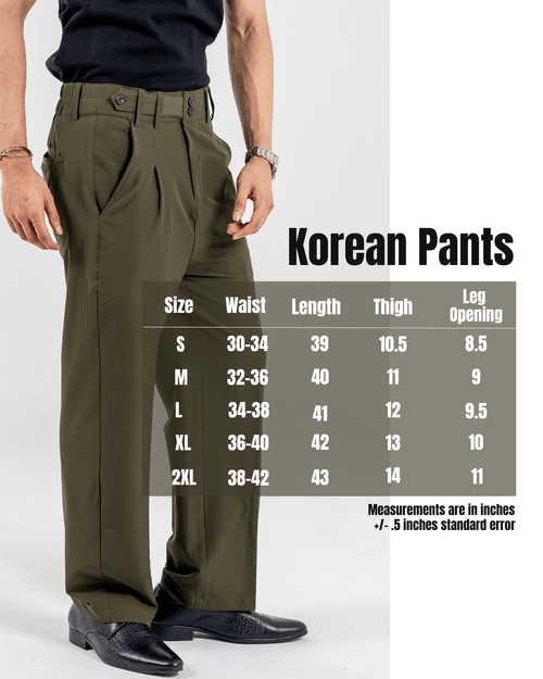 Load image 1 in gallery view. Mad Koffee Korean Pants - Olive Green