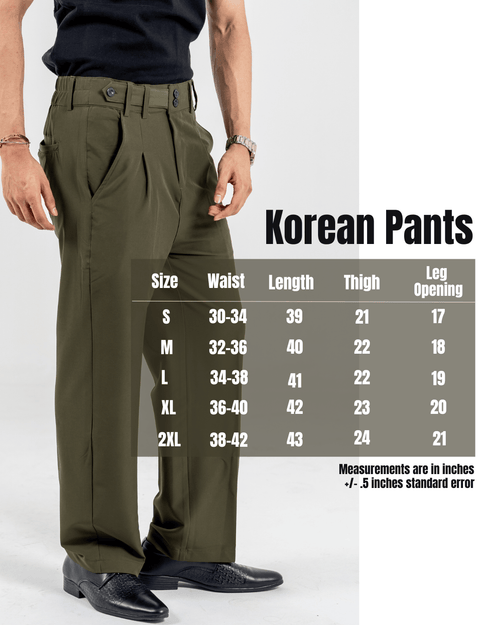 Load image 1 in gallery view. Mad Koffee Korean Pants - Olive Green