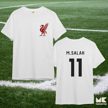 Mad Koffee Oversized T-shirts Black / 2XL Liverpool- Printed Oversized Drop Shoulder T-shirt