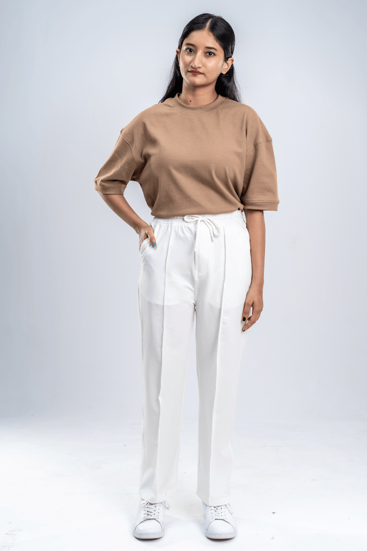 Mad Koffee Pant DeskToDinner Pants – Arctic White
