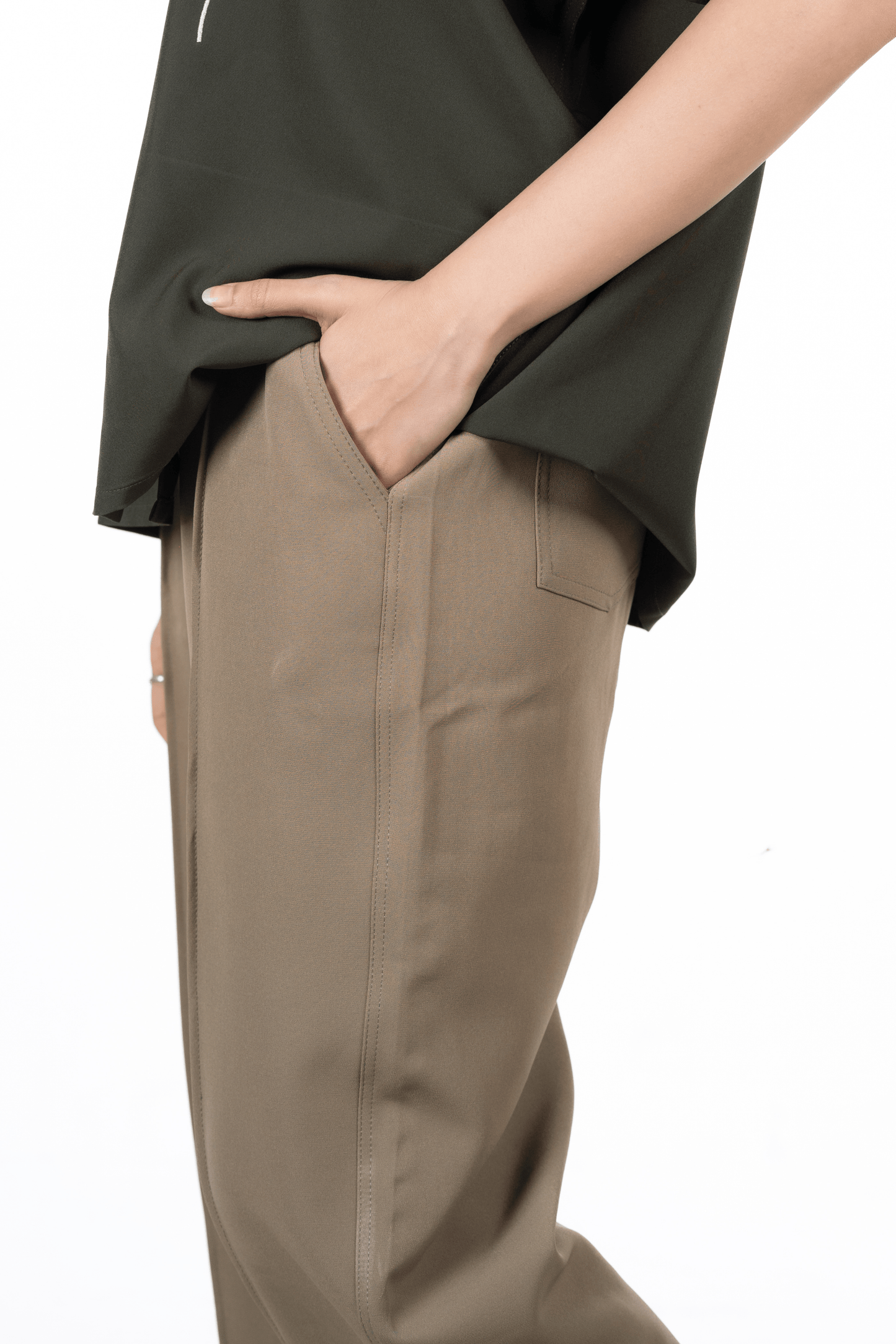 Mad Koffee Pant DeskToDinner Pants – Beige