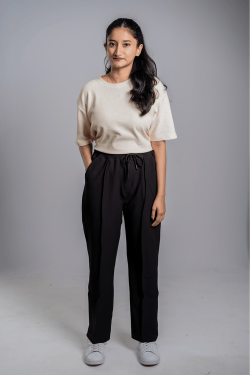 Load image 1 in gallery view. Mad Koffee Pant DeskToDinner Pants – Black