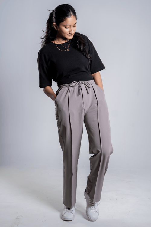 Load image 1 in gallery view. Mad Koffee Pant DeskToDinner Pants – Greige
