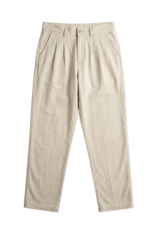 Load image 1 in gallery view. Mad Koffee Pant Linen Relaxed Fit Pant – Ivory Cream