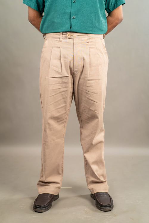 Load image 1 in gallery view. Mad Koffee Pant Linen Relaxed Fit Pant – Soft Beige