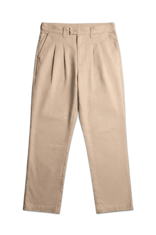 Load image 1 in gallery view. Mad Koffee Pant Linen Relaxed Fit Pant – Soft Beige