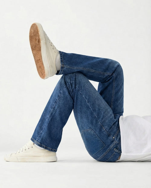 Load image 1 in gallery view. Mad Koffee Pant Mad Denim - Ink Spill