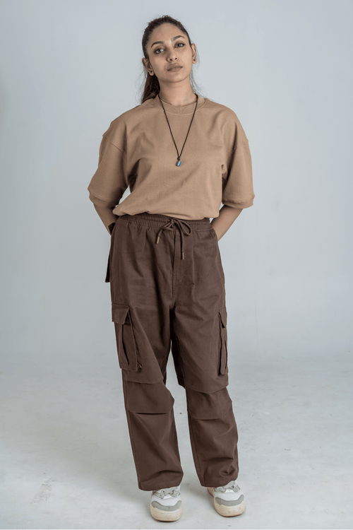 Load image 2 in gallery view. Mad Koffee Pants 6 pocket Cargos – Espresso Brown