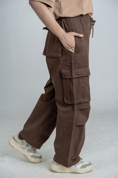 Load image 7 in gallery view. Mad Koffee Pants 6 pocket Cargos – Espresso Brown