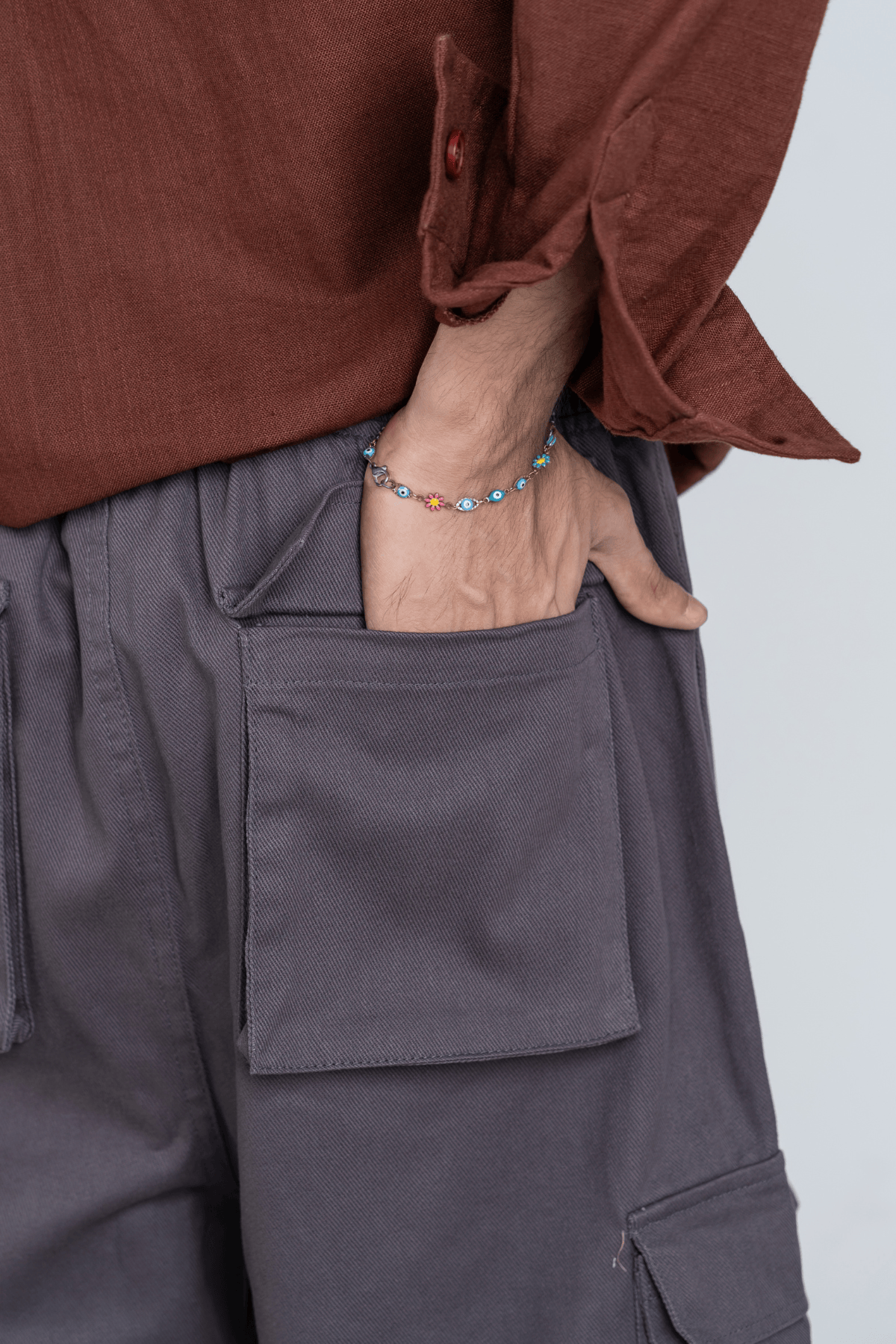 Mad Koffee Pants 6 pocket Cargos – Grey