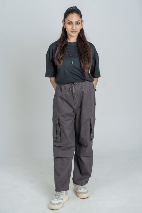 Load image 1 in gallery view. Mad Koffee Pants 6 pocket Cargos – Grey