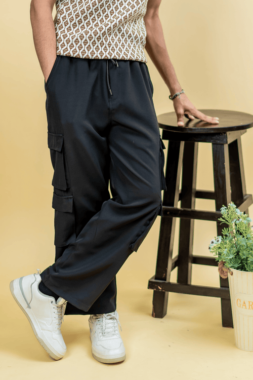 Load image 1 in gallery view. Mad Koffee Pants 8 Pocket Baggies – Americano (Black)