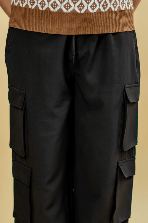 Load image 1 in gallery view. Mad Koffee Pants 8 Pocket Baggies – Americano (Black)