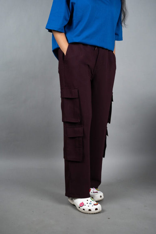 Load image 1 in gallery view. Mad Koffee Pants 8 Pocket Baggies – Dried Rose