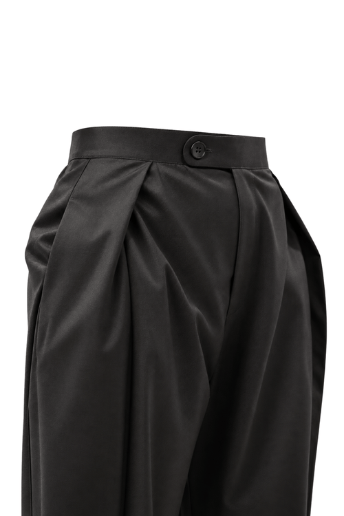 Load image 1 in gallery view. Mad Koffee Pants Pleated Balloon Pant - Black