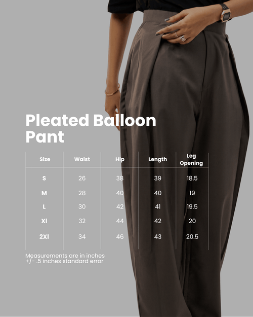 Load image 4 in gallery view. Mad Koffee Pants Pleated Balloon Pant - Black