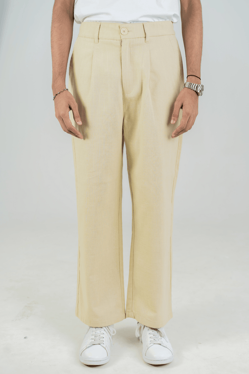 Load image 7 in gallery view. Mad Koffee Pants Remi Cotton Relaxed Fit Pant - Beige