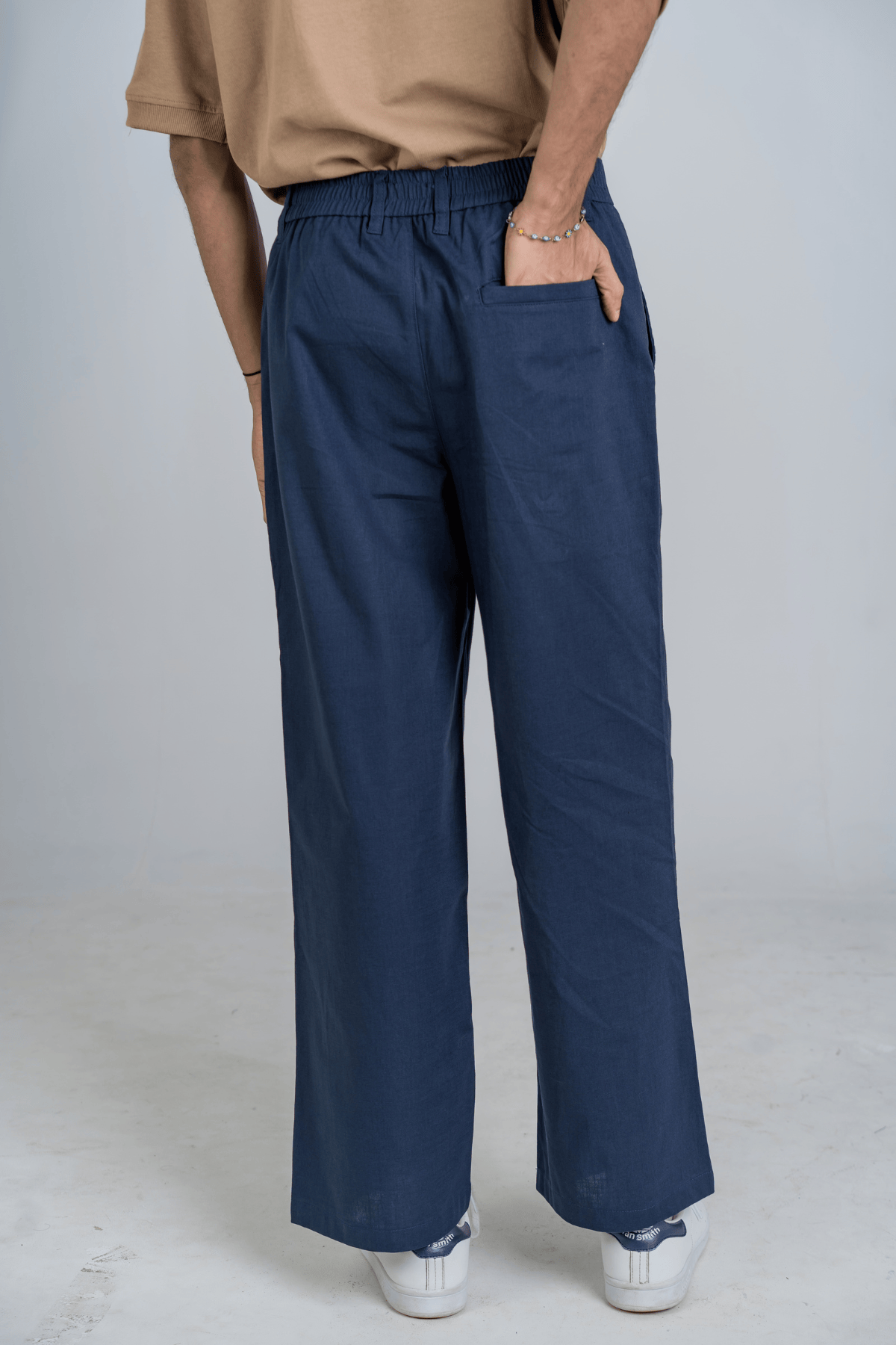 Mad Koffee Pants Remi Cotton Relaxed Fit Pant - Navy Blue