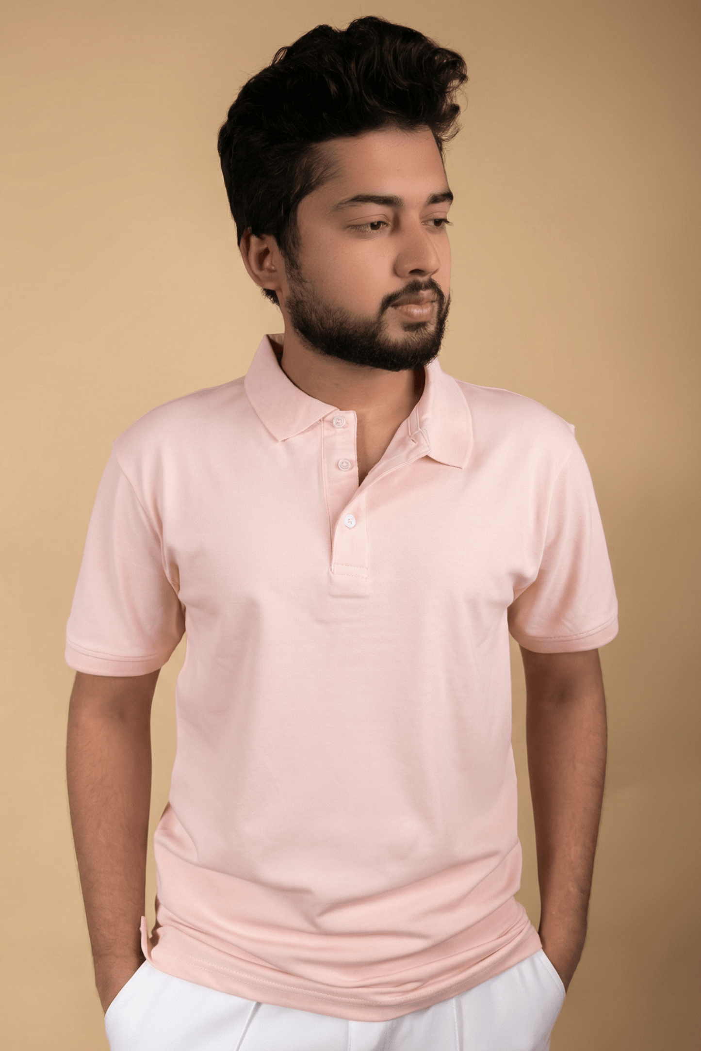 Mad Koffee polo Classic Piqué Polo - Baby Pink