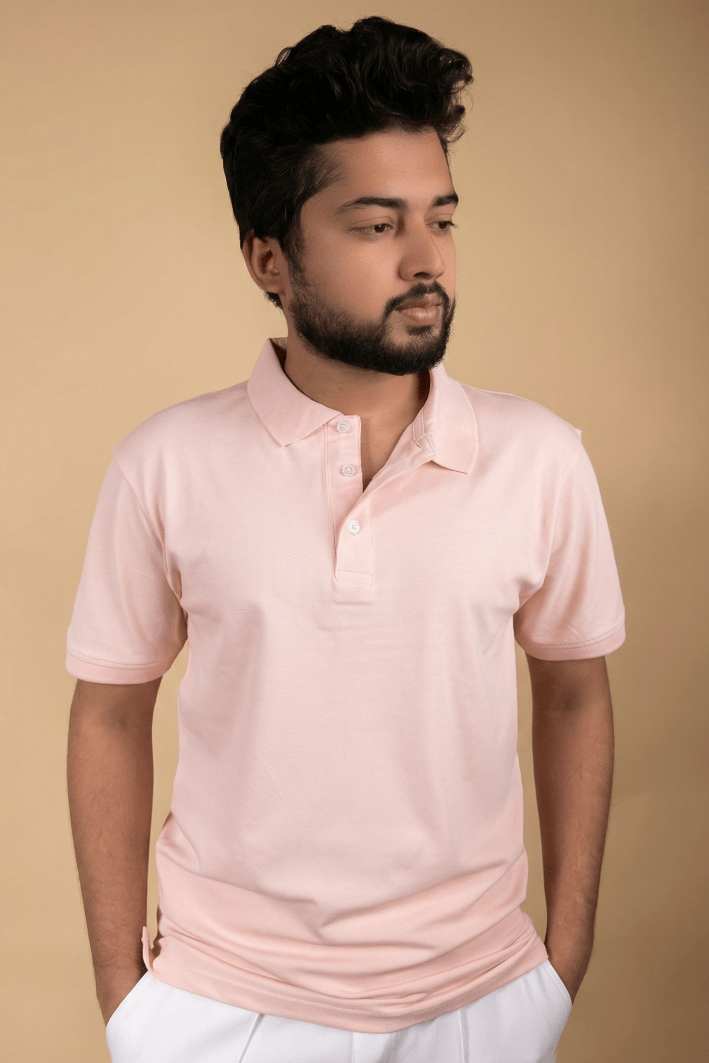 Mad Koffee polo Classic Piqué Polo - Baby Pink