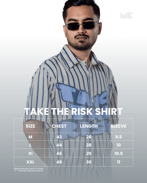 Load image 1 in gallery view. Mad Koffee Remi Cotton Striped Shirt – Take The Risk