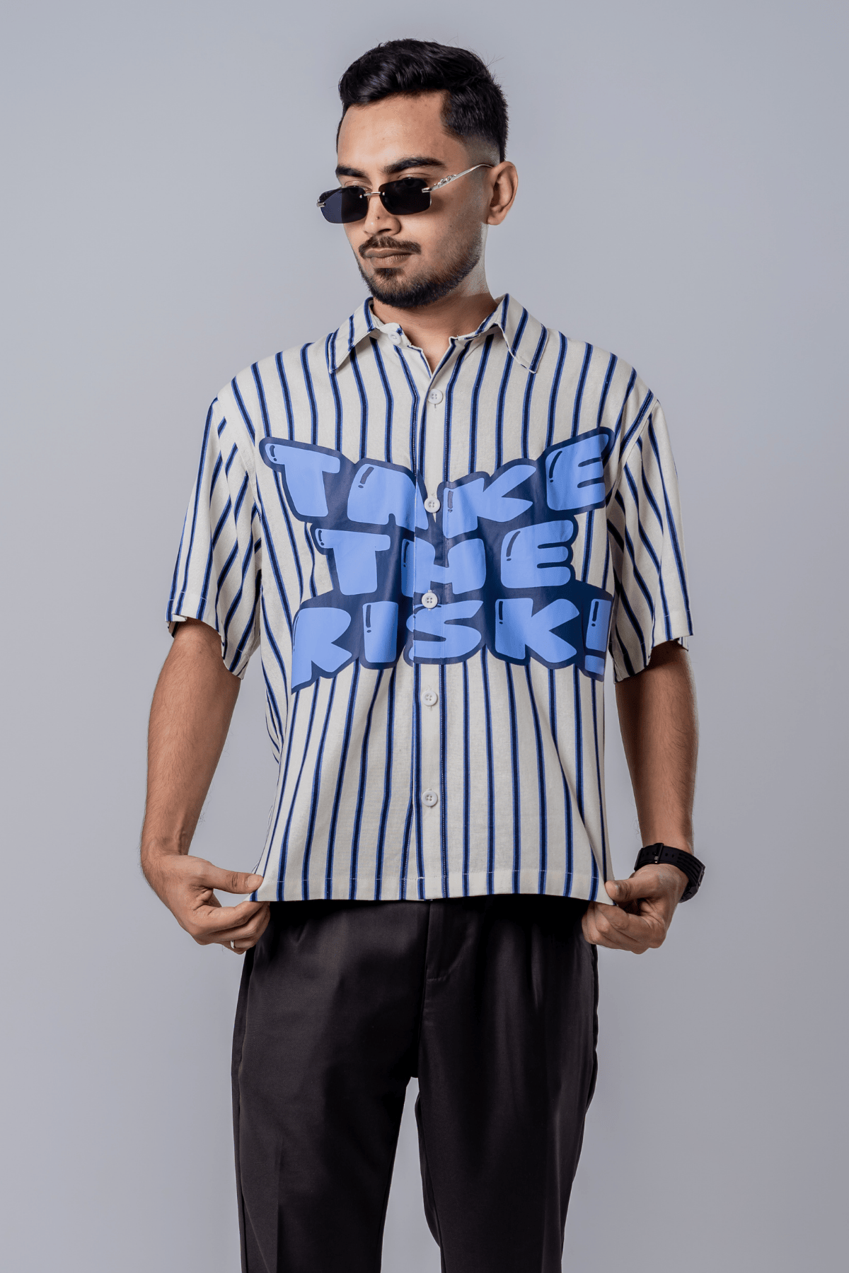 Mad Koffee Remi Cotton Striped Shirt – Take The Risk