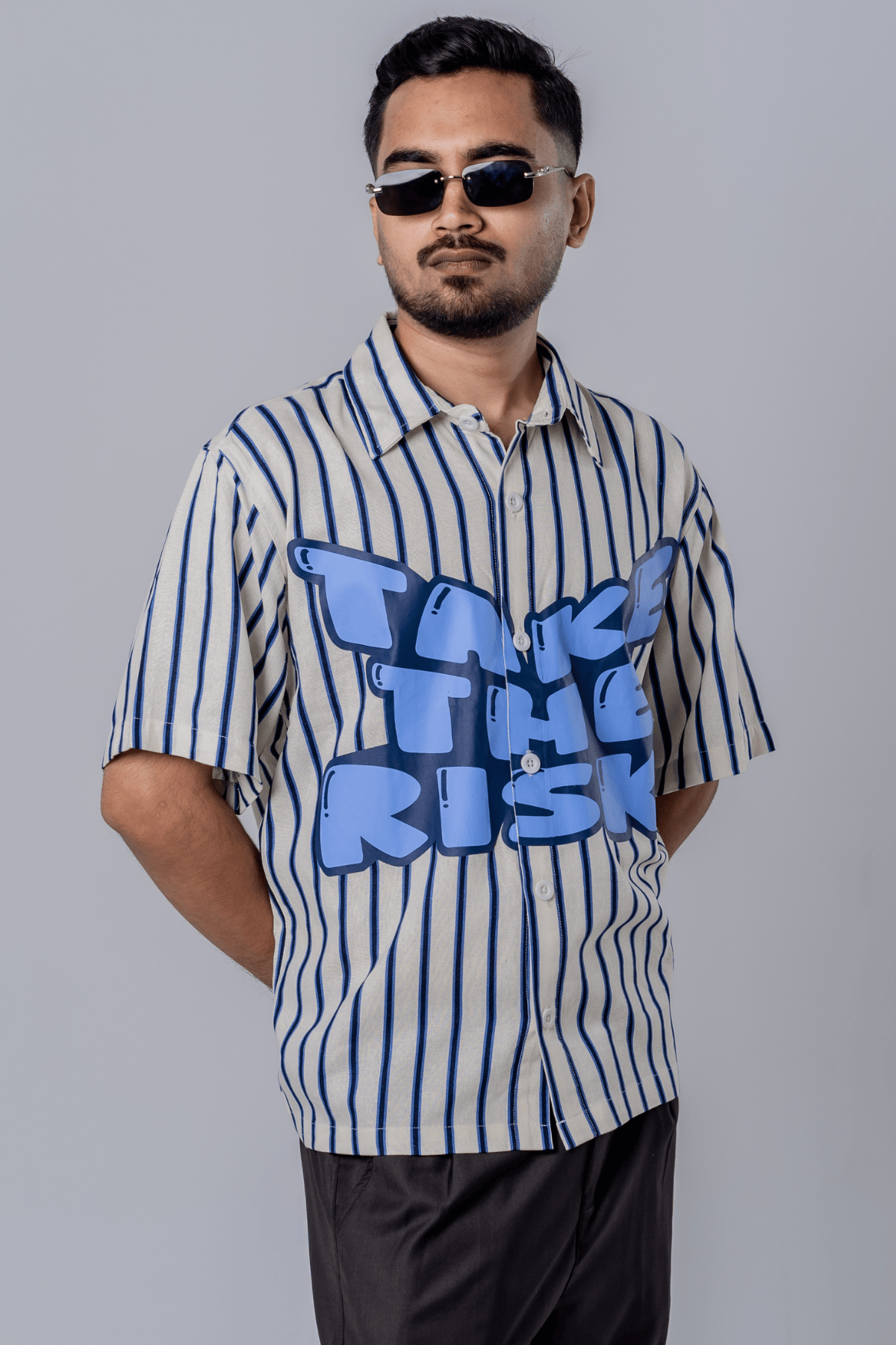 Mad Koffee Remi Cotton Striped Shirt – Take The Risk