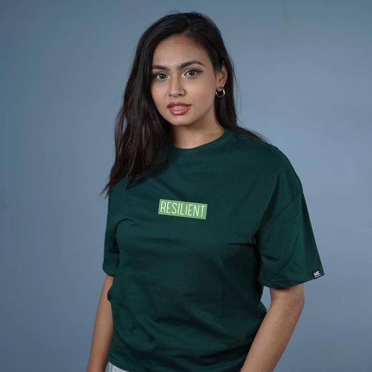 Mad Koffee Resilient- Printed Oversized Drop Shoulder T-shirt